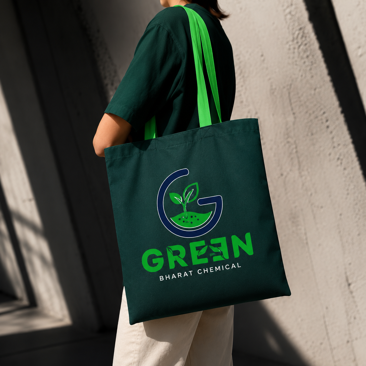 Green Bharat Tote Bag